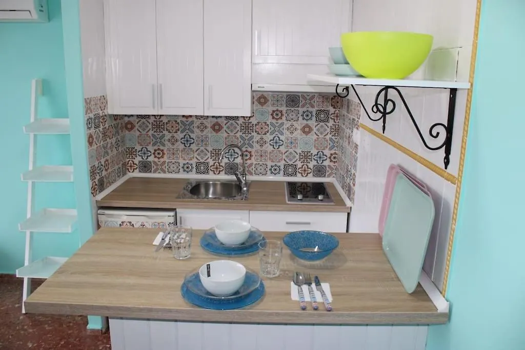 Apartamento Vista Al Mar Piscina Playa 3 Min Aguadulce  Apartment